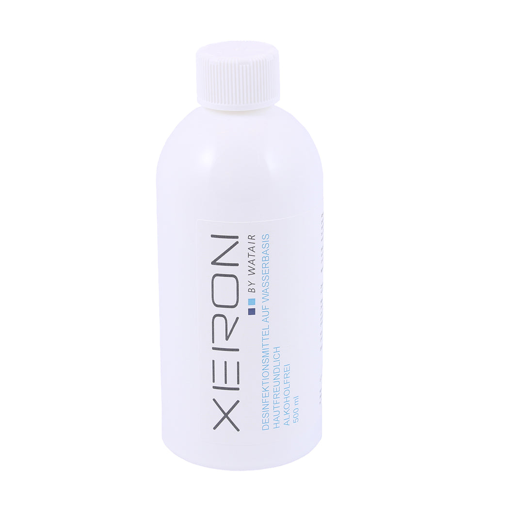 XERON Desinfektionsmittel auf Wasserbasis </br>Flasche 500 ml mit Deckel
